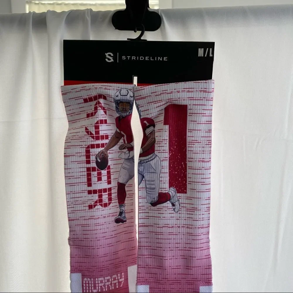 Arizona Cardinals NFL Kyler Murray #1 Strideline Socks
